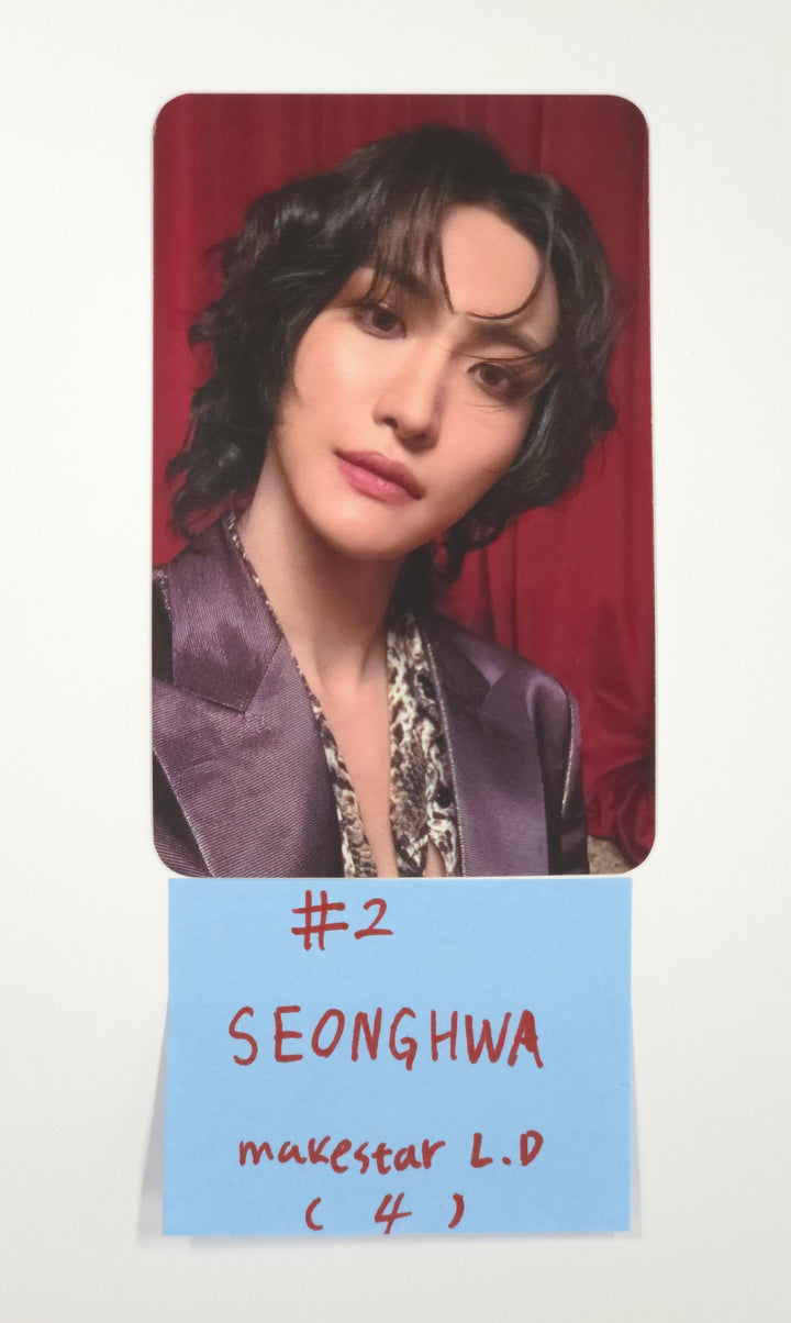 Ateez "GOLDEN HOUR : Part.3" - Makestar Lucky Draw Event Photocard (Poca Ver.) [25.8.22]