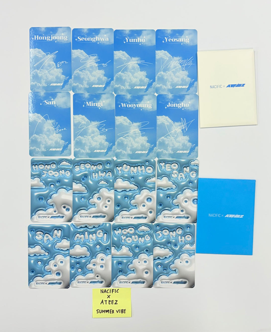 Ateez X Nacific - Summer Vibe Photocard set [25.8.22]