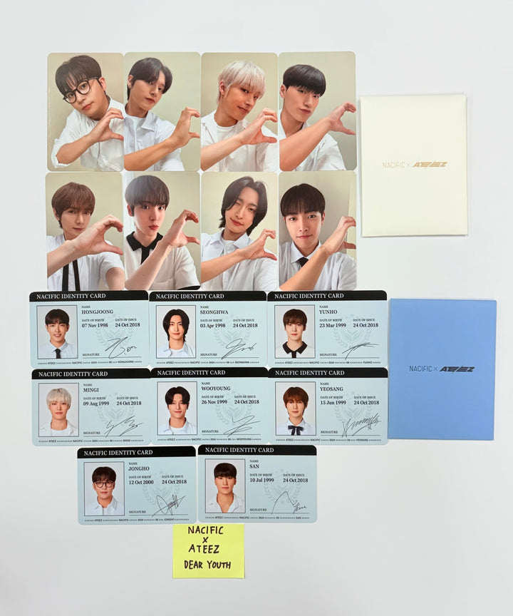 Ateez X Nacific - Dear Youth Photocard set [25.8.22]