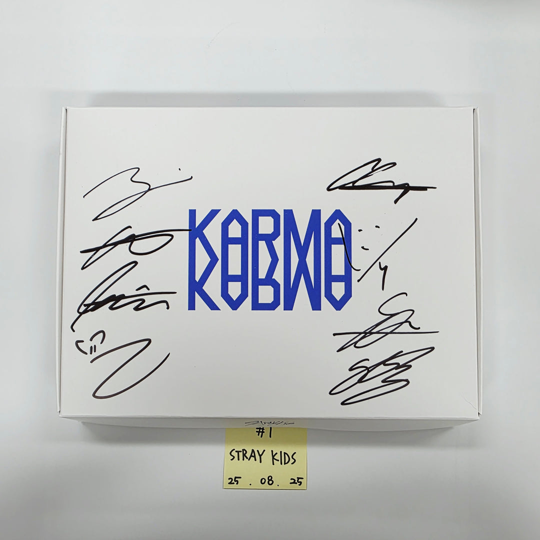 Stray Kids "KARMA" - Hand Autograhped(Signed) Promo Album [25.8.25] - Must Read !