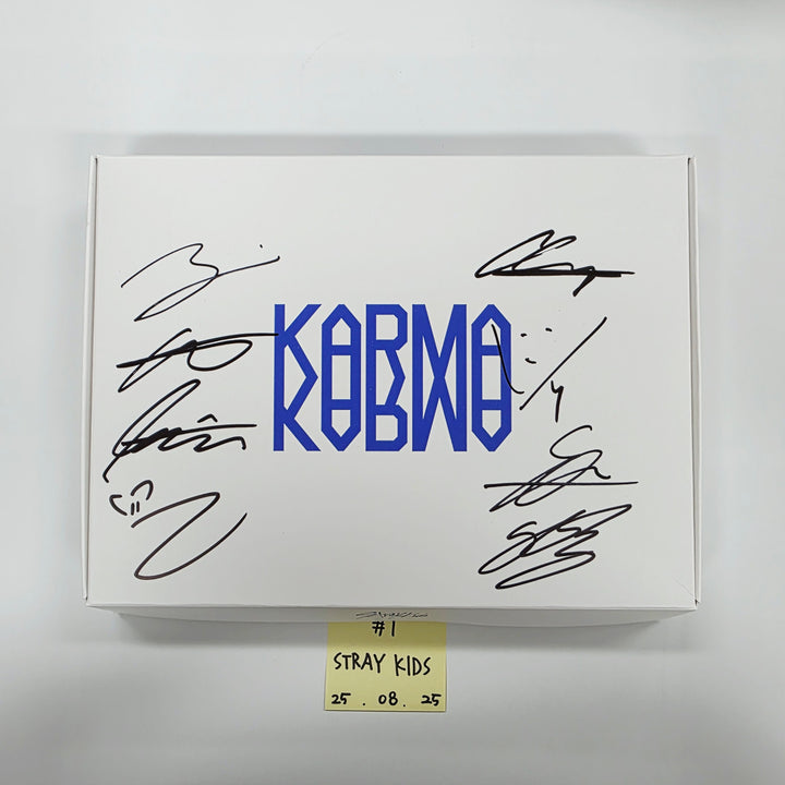 Stray Kids "KARMA" - Hand Autograhped(Signed) Promo Album [25.8.25] - Must Read !