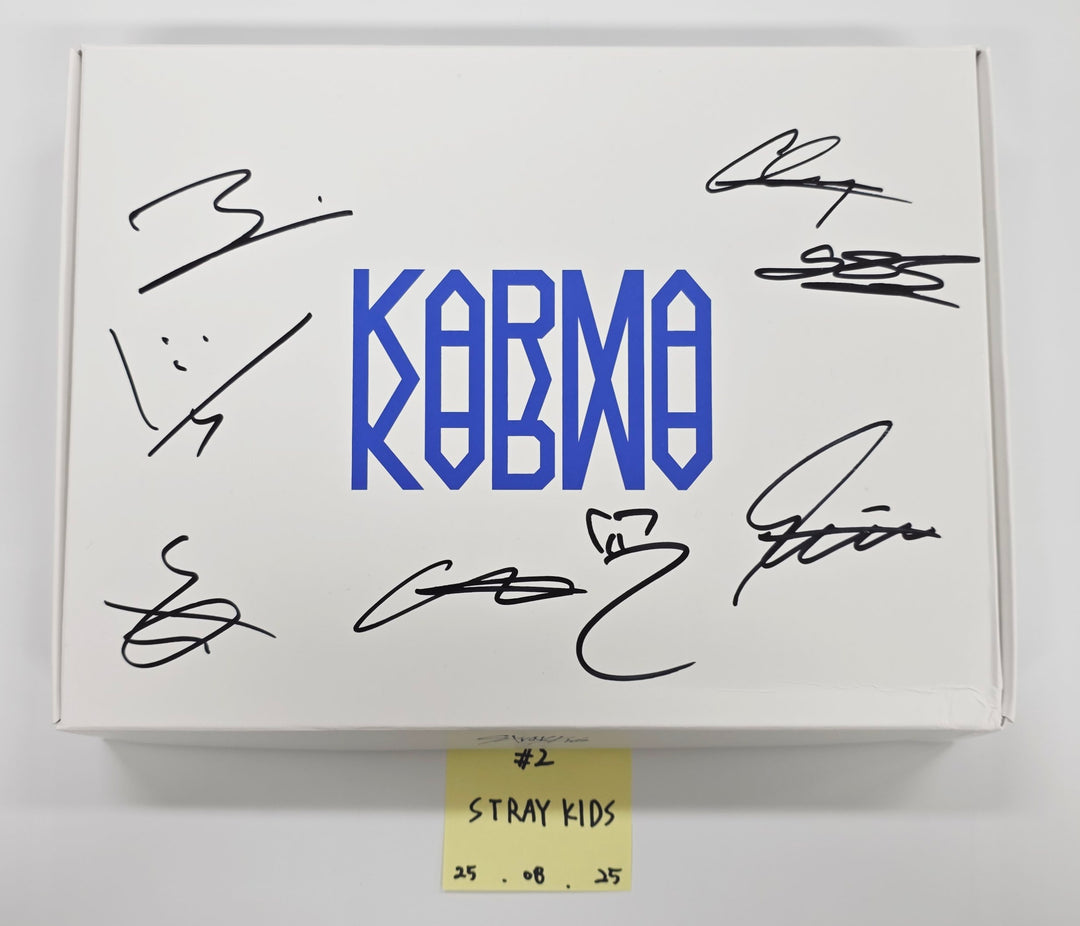 Stray Kids "KARMA" - Hand Autograhped(Signed) Promo Album [25.8.25] - Must Read !