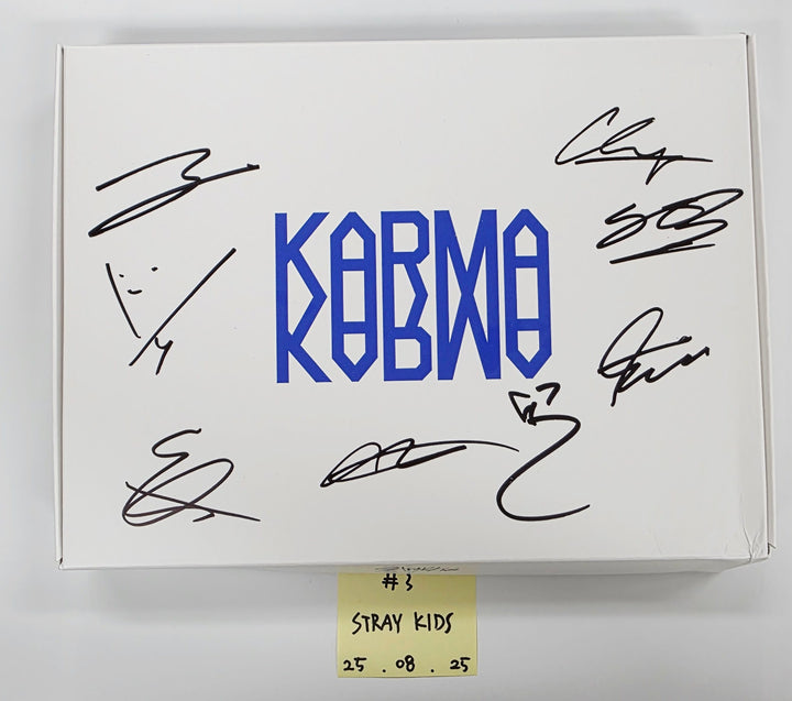 Stray Kids "KARMA" - Hand Autograhped(Signed) Promo Album [25.8.25] - Must Read !
