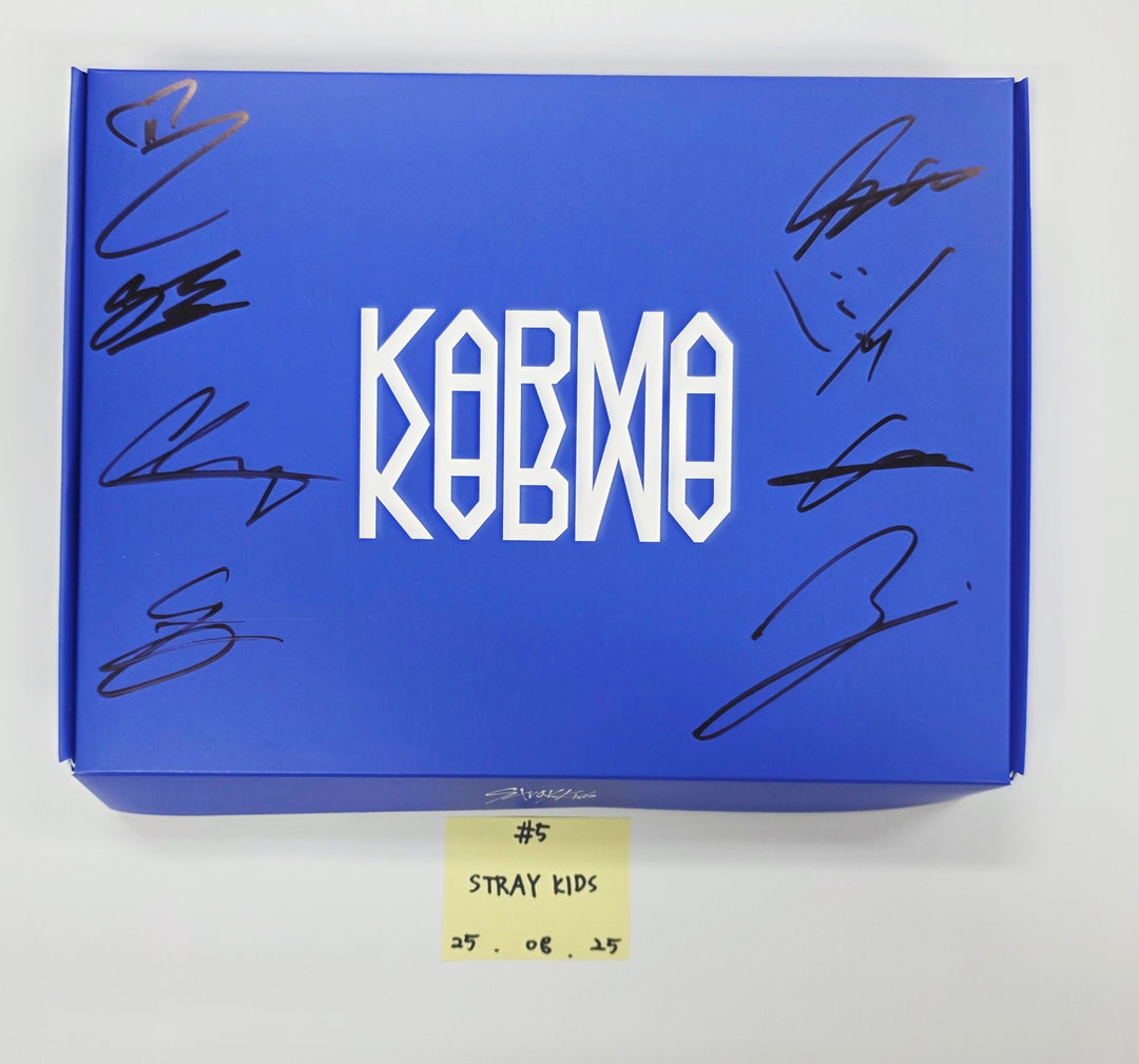 Stray Kids "KARMA" - Hand Autograhped(Signed) Promo Album [25.8.25] - Must Read !