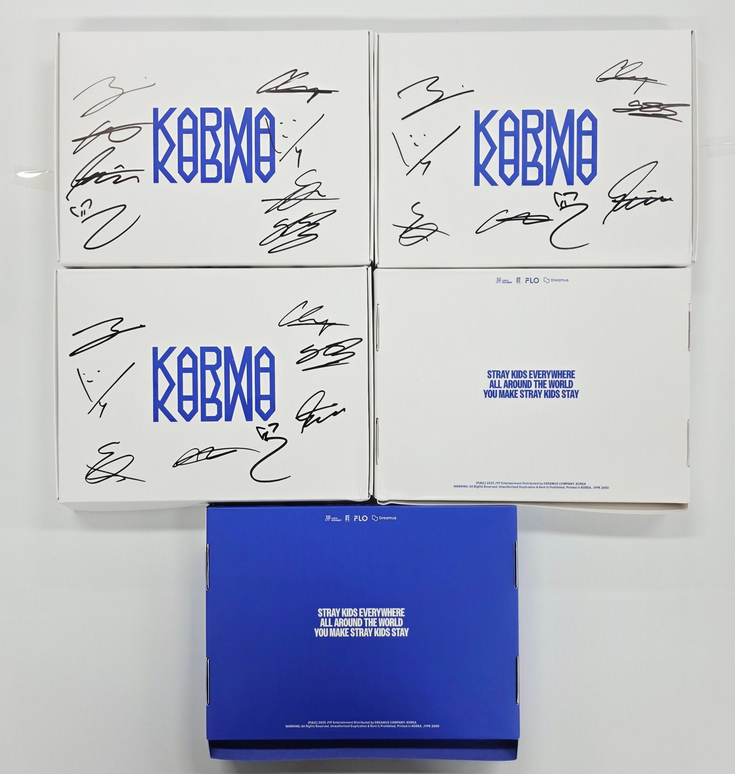 karma ハン直筆サイン　straykids shopアメリカ限定ポストカード karma ハン直筆サイン straykids shopアメリカ限定ポストカード