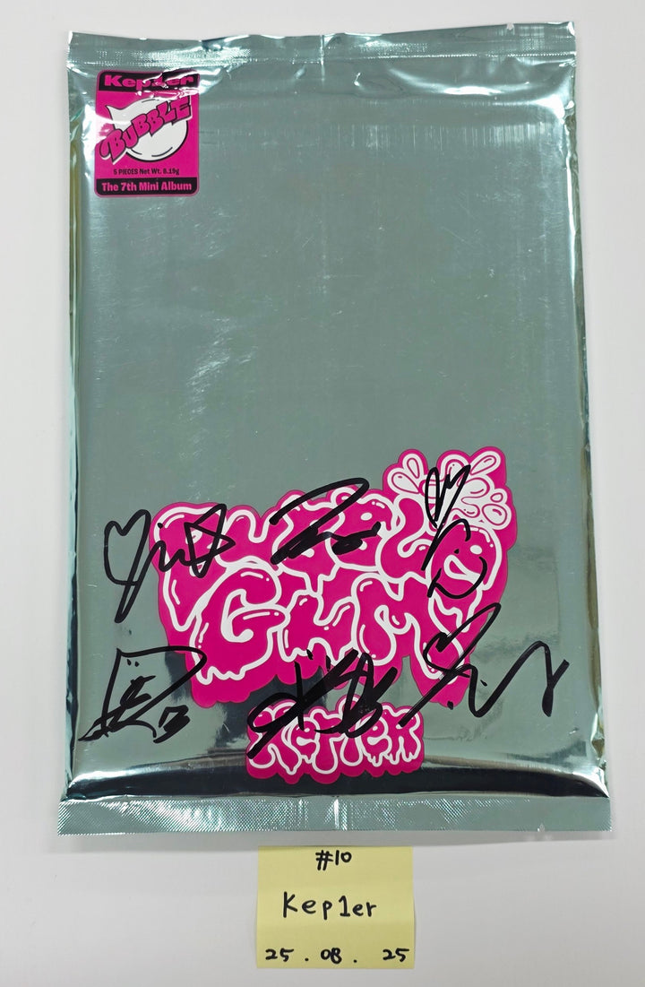JEON SOMI "Chaotic & Confused", Kep1er "BUBBLE GUM", Moonbyul "laundri"- Hand Autograhped(Signed) Promo Album [25.8.25]