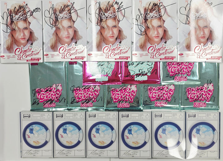 JEON SOMI "Chaotic & Confused", Kep1er "BUBBLE GUM", Moonbyul "laundri"- Hand Autograhped(Signed) Promo Album [25.8.25]