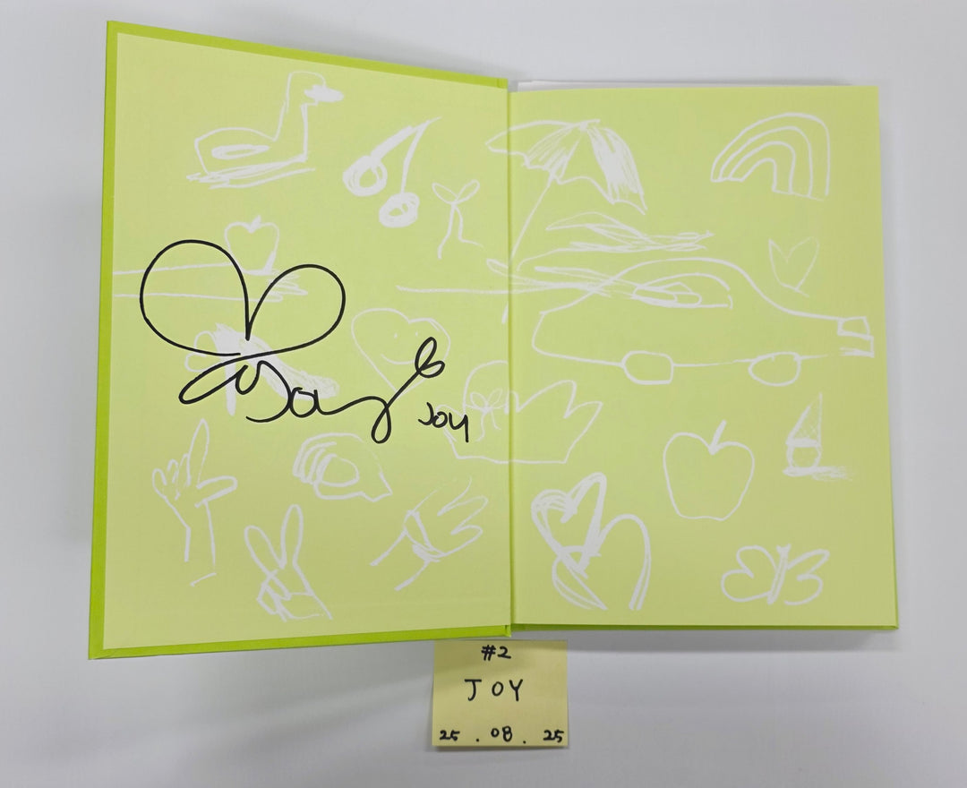 MEOVV "MY EYES OPEN VVIDE", YOUNG POSSE "Growing Pain pt.1 : FREE", JOY "From JOY, with Love", AtHeart "Plot Twist",H1-KEY "Lovestruck" - Hand Autograhped(Signed) Promo Album [25.8.25]
