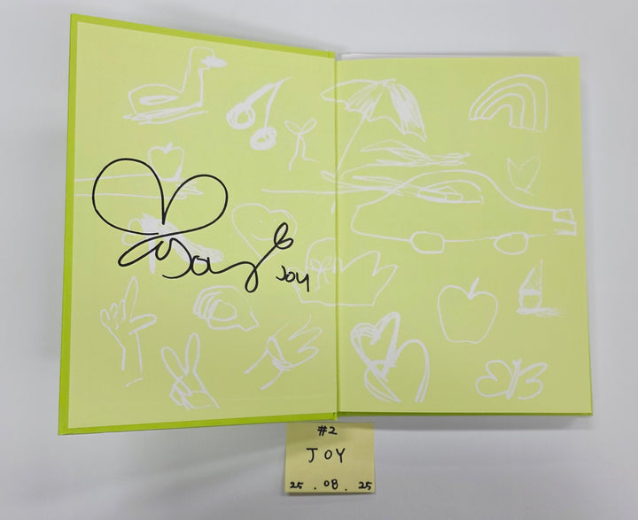 MEOVV "MY EYES OPEN VVIDE", YOUNG POSSE "Growing Pain pt.1 : FREE", JOY "From JOY, with Love", AtHeart "Plot Twist",H1-KEY "Lovestruck" - Hand Autograhped(Signed) Promo Album [25.8.25]