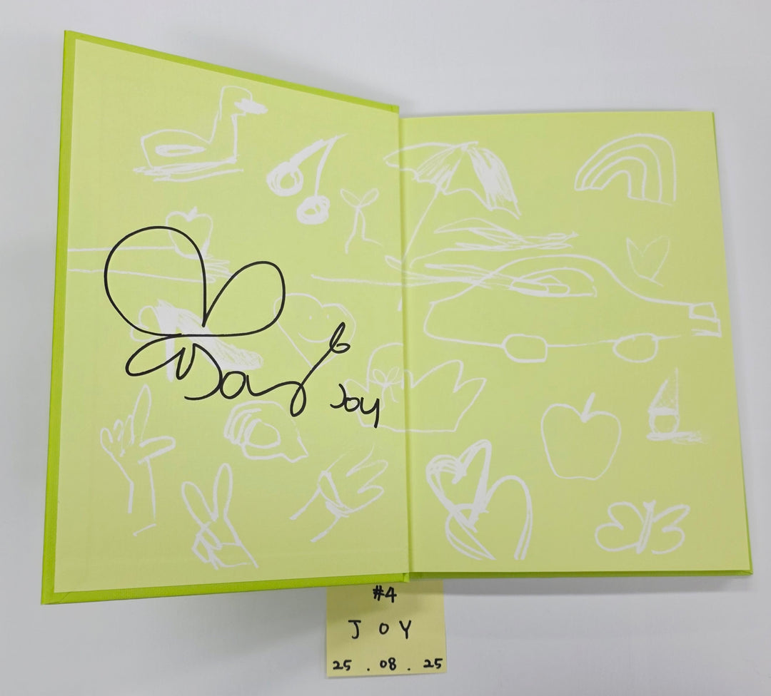 MEOVV "MY EYES OPEN VVIDE", YOUNG POSSE "Growing Pain pt.1 : FREE", JOY "From JOY, with Love", AtHeart "Plot Twist",H1-KEY "Lovestruck" - Hand Autograhped(Signed) Promo Album [25.8.25]