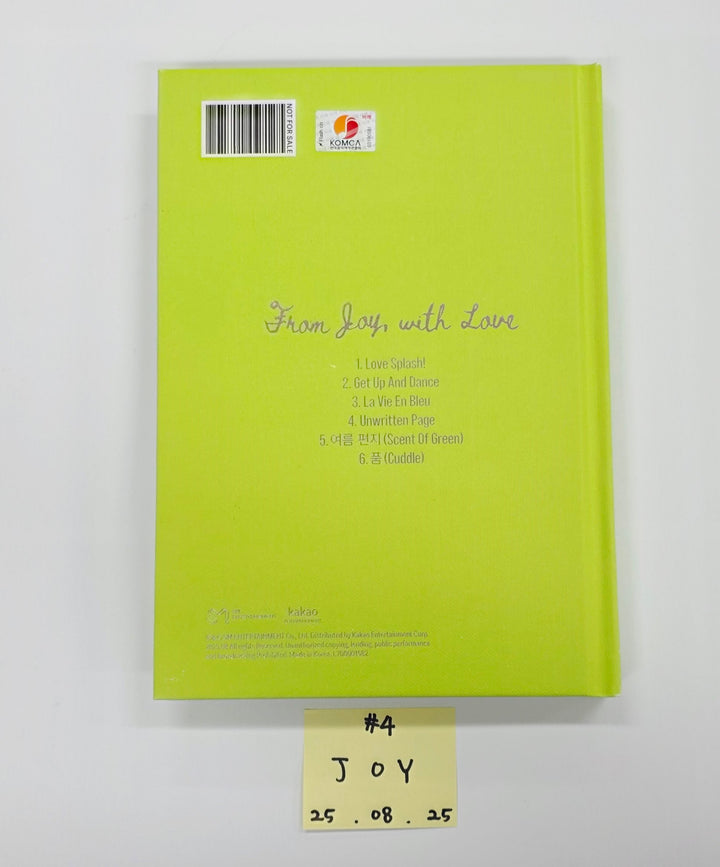 MEOVV "MY EYES OPEN VVIDE", YOUNG POSSE "Growing Pain pt.1 : FREE", JOY "From JOY, with Love", AtHeart "Plot Twist",H1-KEY "Lovestruck" - Hand Autograhped(Signed) Promo Album [25.8.25]