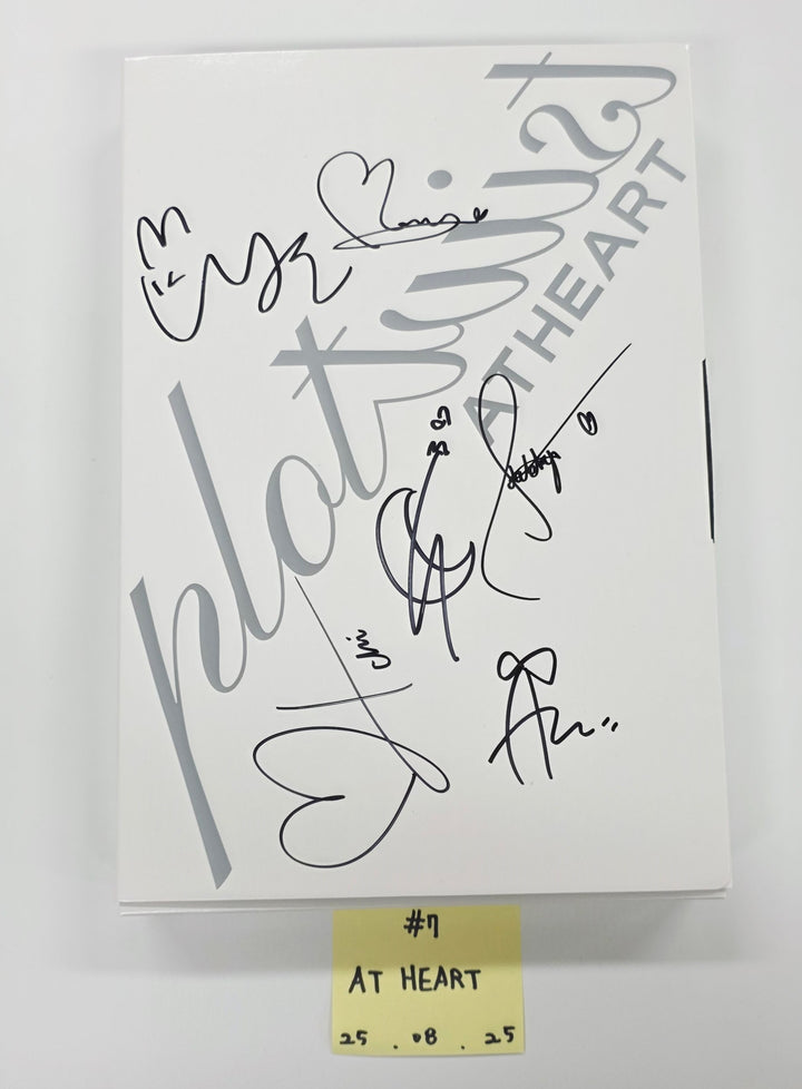 MEOVV "MY EYES OPEN VVIDE", YOUNG POSSE "Growing Pain pt.1 : FREE", JOY "From JOY, with Love", AtHeart "Plot Twist",H1-KEY "Lovestruck" - Hand Autograhped(Signed) Promo Album [25.8.25]