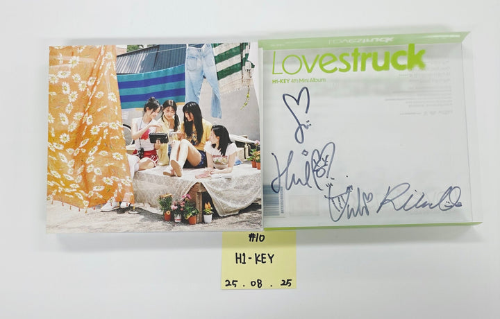 MEOVV "MY EYES OPEN VVIDE", YOUNG POSSE "Growing Pain pt.1 : FREE", JOY "From JOY, with Love", AtHeart "Plot Twist",H1-KEY "Lovestruck" - Hand Autograhped(Signed) Promo Album [25.8.25]