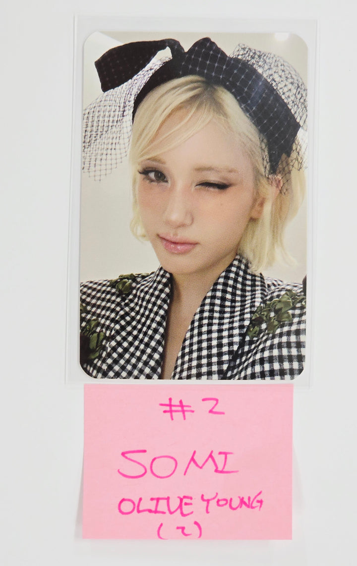 JEON SOMI "Chaotic & Confused" - Olive Young Event Photocard [25.8.25]