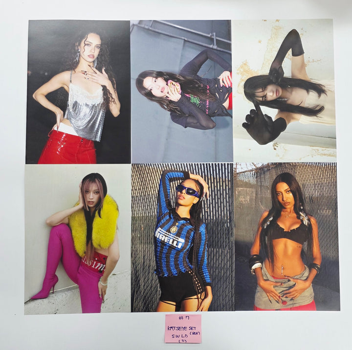 KATSEYE "BEAUTIFUL CHAOS" - Soundwave Lucky Draw Event Photocard, Mini Poster Set (6EA) [25.8.25]