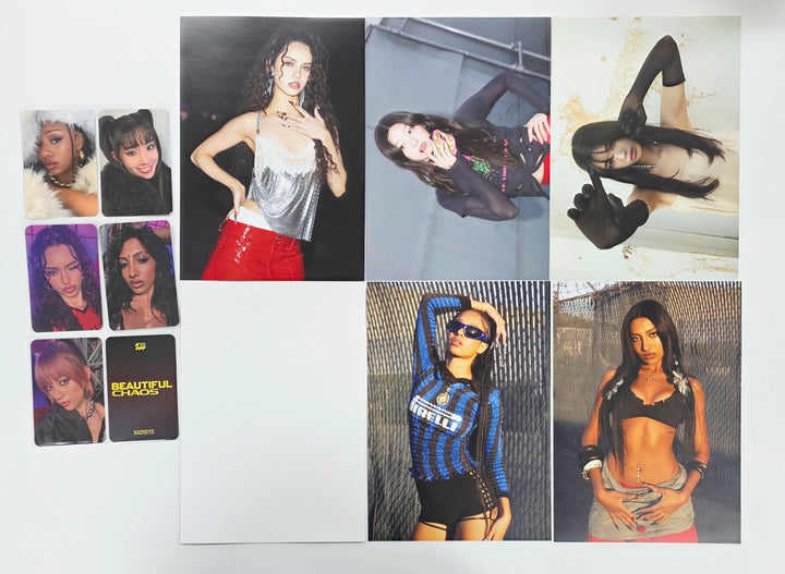 KATSEYE "BEAUTIFUL CHAOS" - Soundwave Lucky Draw Event Photocard, Mini Poster Set (6EA) [25.8.25]