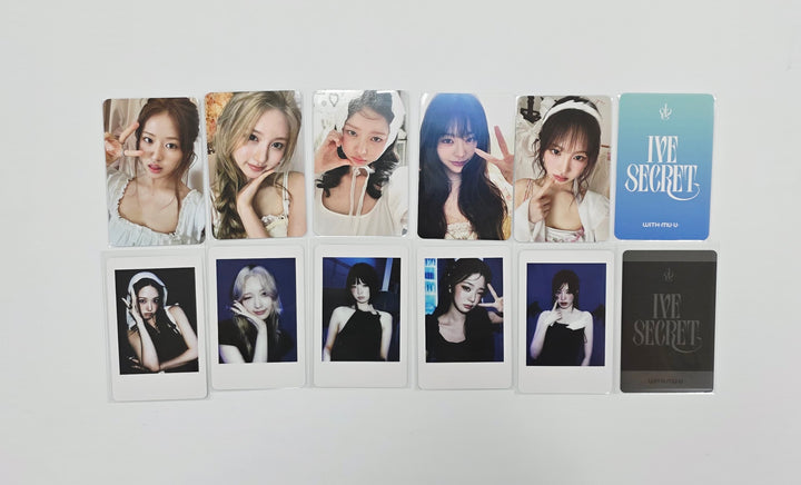 IVE "IVE SECRET" - Withmuu Lucky Draw Event Photocard [25.8.26]