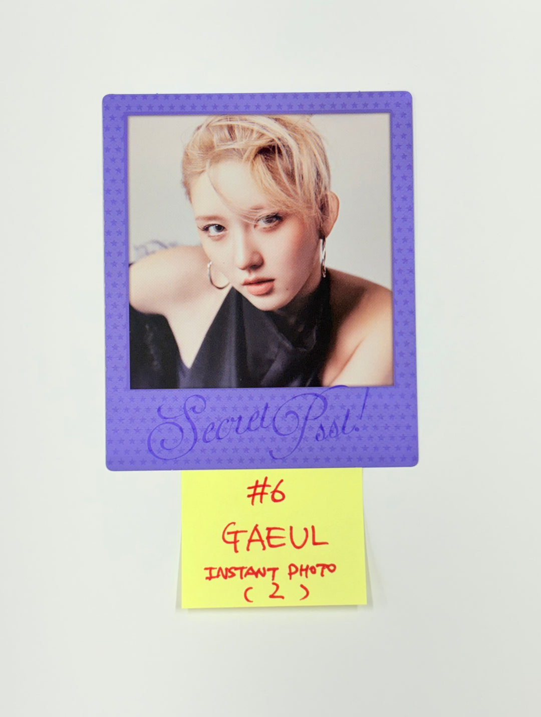 IVE "STHE 4th EP : IVE SECRET" - Official Instant Photo [25.8.26]