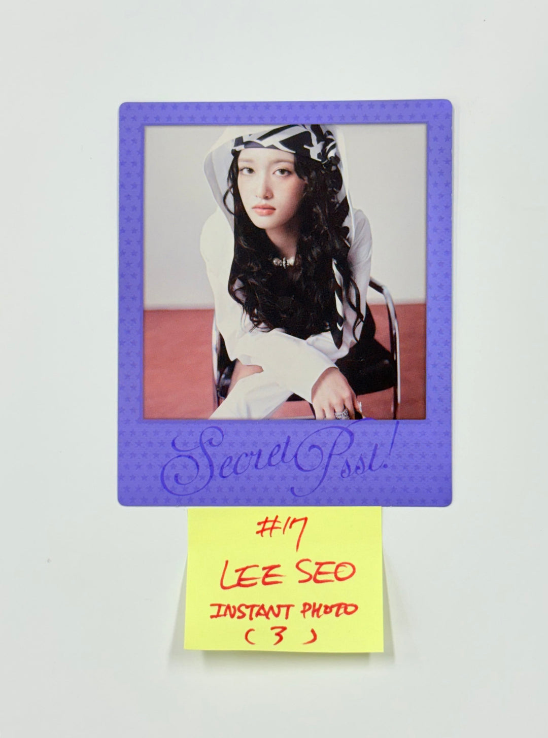 IVE "STHE 4th EP : IVE SECRET" - Official Instant Photo [25.8.26]