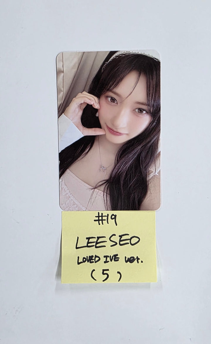 IVE "THE 4th EP : IVE SECRET" - Official Photocard (Shh! ver.+Gasp! ver.+Psst! ver.+LOVED IVE ver.) [25.8.26] [Restocked 8/27]