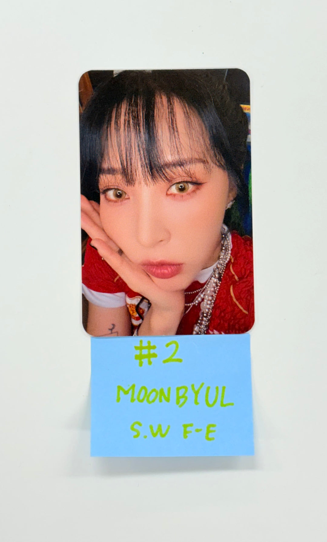 MOONBYUL "laundri " - Soundwave Fansign Event Photocard [25.8.27]