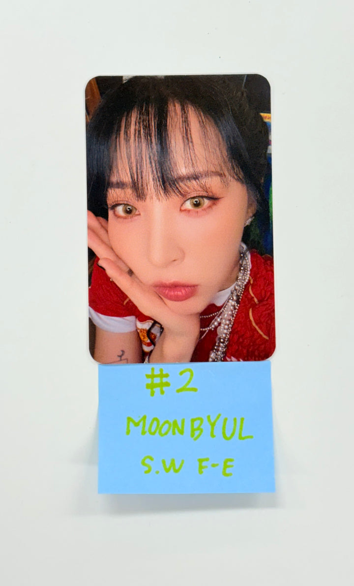 MOONBYUL "laundri " - Soundwave Fansign Event Photocard [25.8.27]