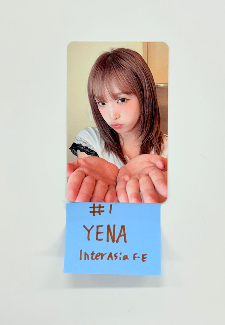 YENA "Blooming Wings" - InterAsia Fansign Event Photocard [25.8.27]