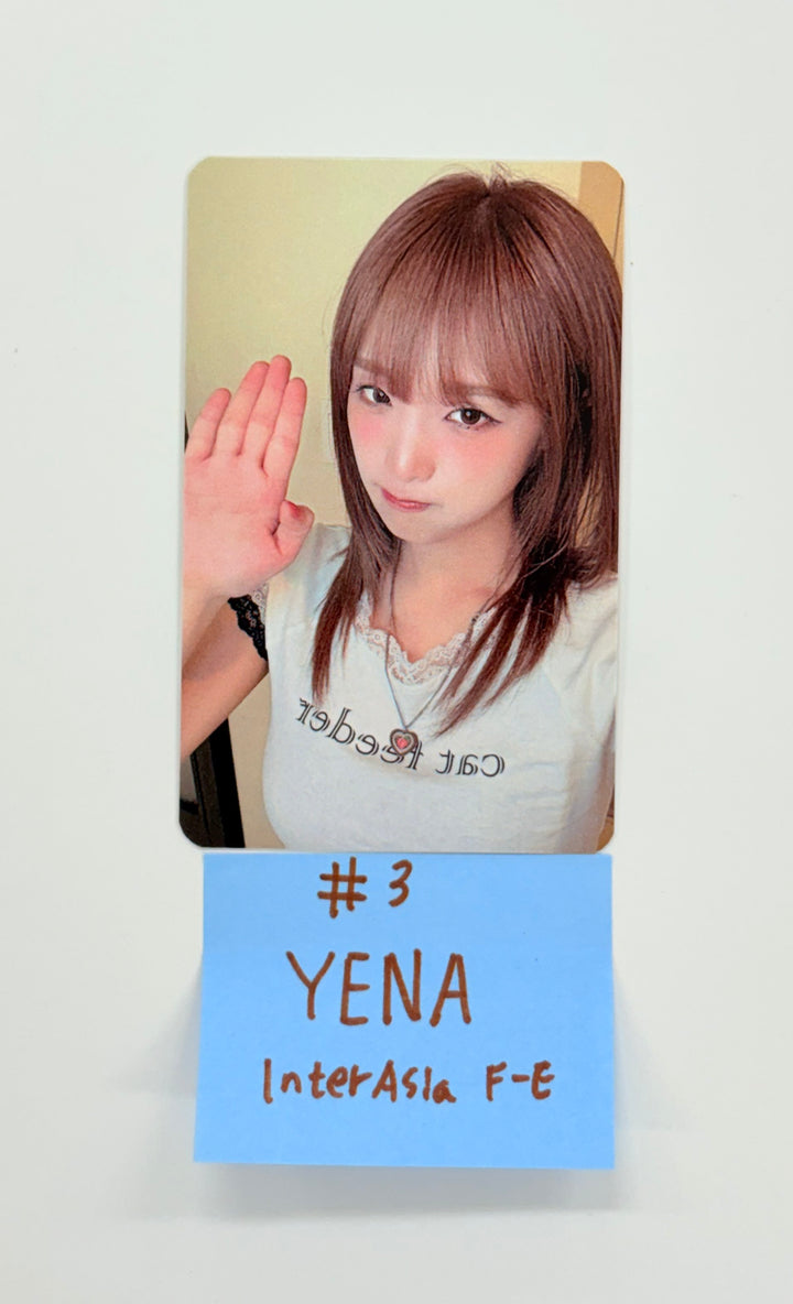 YENA "Blooming Wings" - InterAsia Fansign Event Photocard [25.8.27]