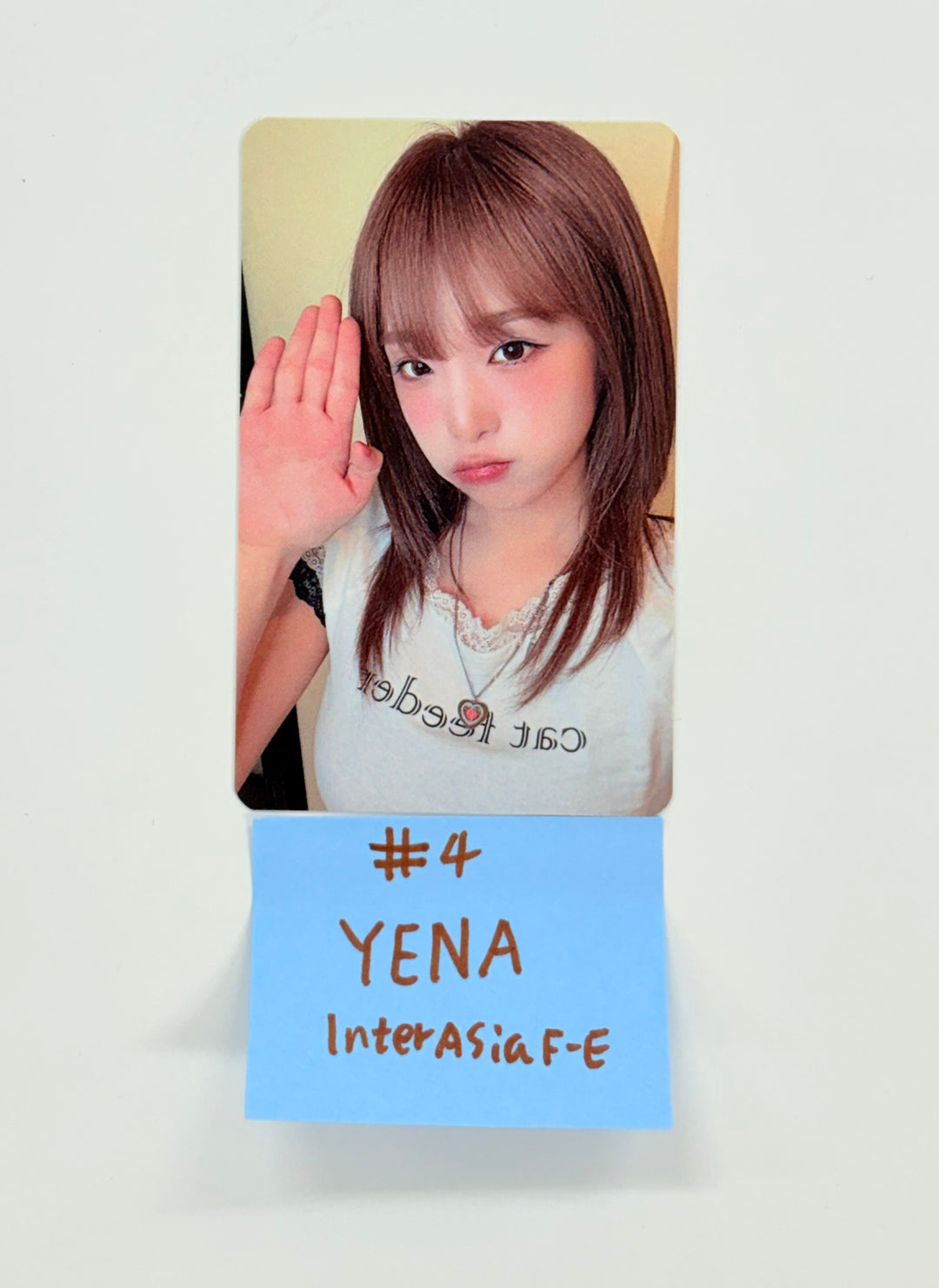 YENA "Blooming Wings" - InterAsia Fansign Event Photocard [25.8.27]