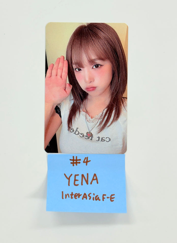 YENA "Blooming Wings" - InterAsia Fansign Event Photocard [25.8.27]