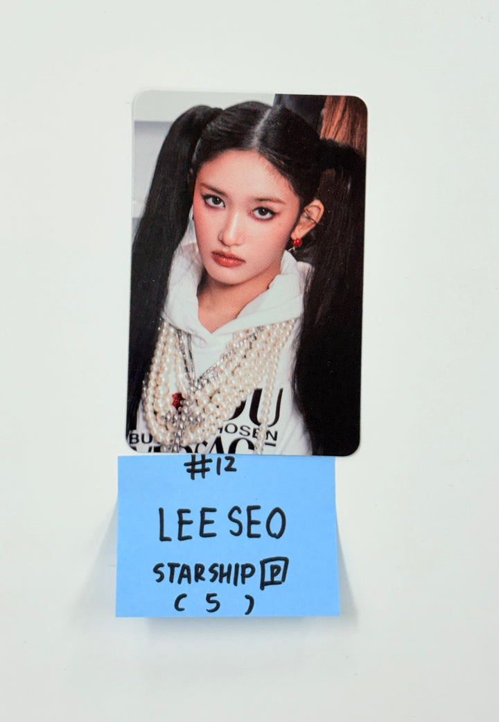 IVE "IVE SECRET" - Starship Pre Order Benefit Photocard (Photobook ver.) [25.8.27]
