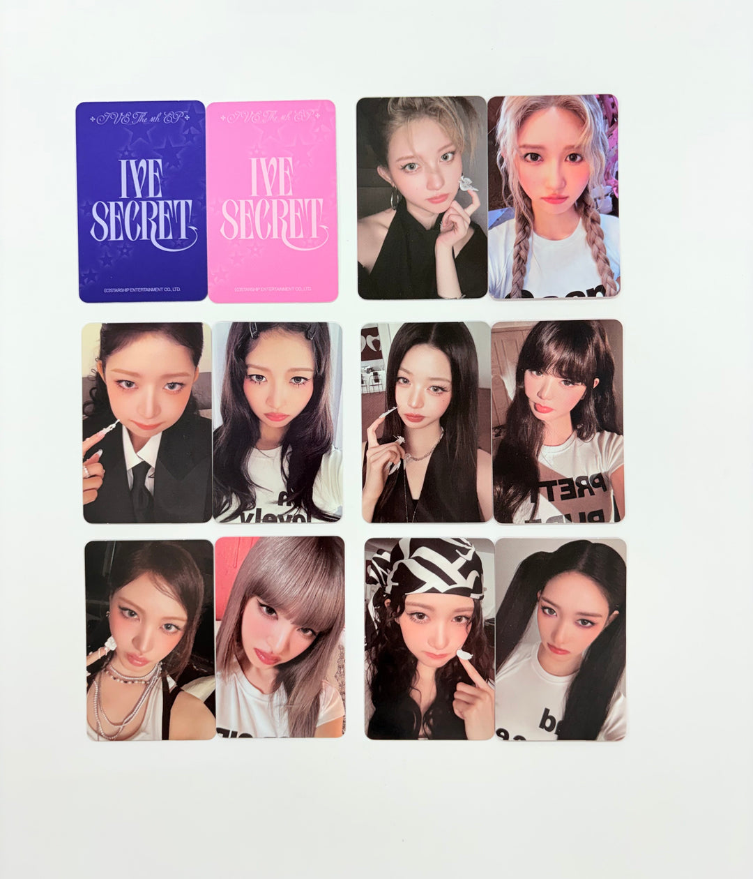 IVE "IVE SECRET" - Starship Pre Order Benefit Photocard (Photobook ver.+ Digipack ver.) [25.8.27]