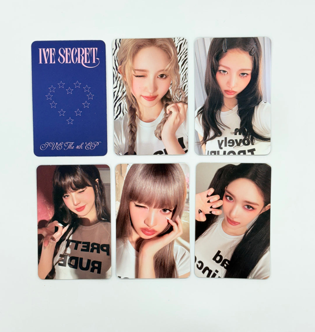 IVE "THE 4th EP : IVE SECRET" - Official Photocard (Digipack ver.) [25.8.27]
