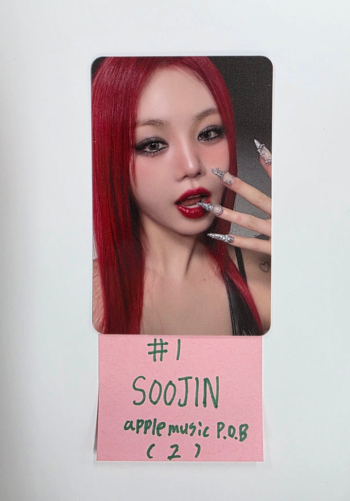 SOOJIN "BADITUDE" -  Apple Music Pre Order Benefit Photocard [25.8.28]
