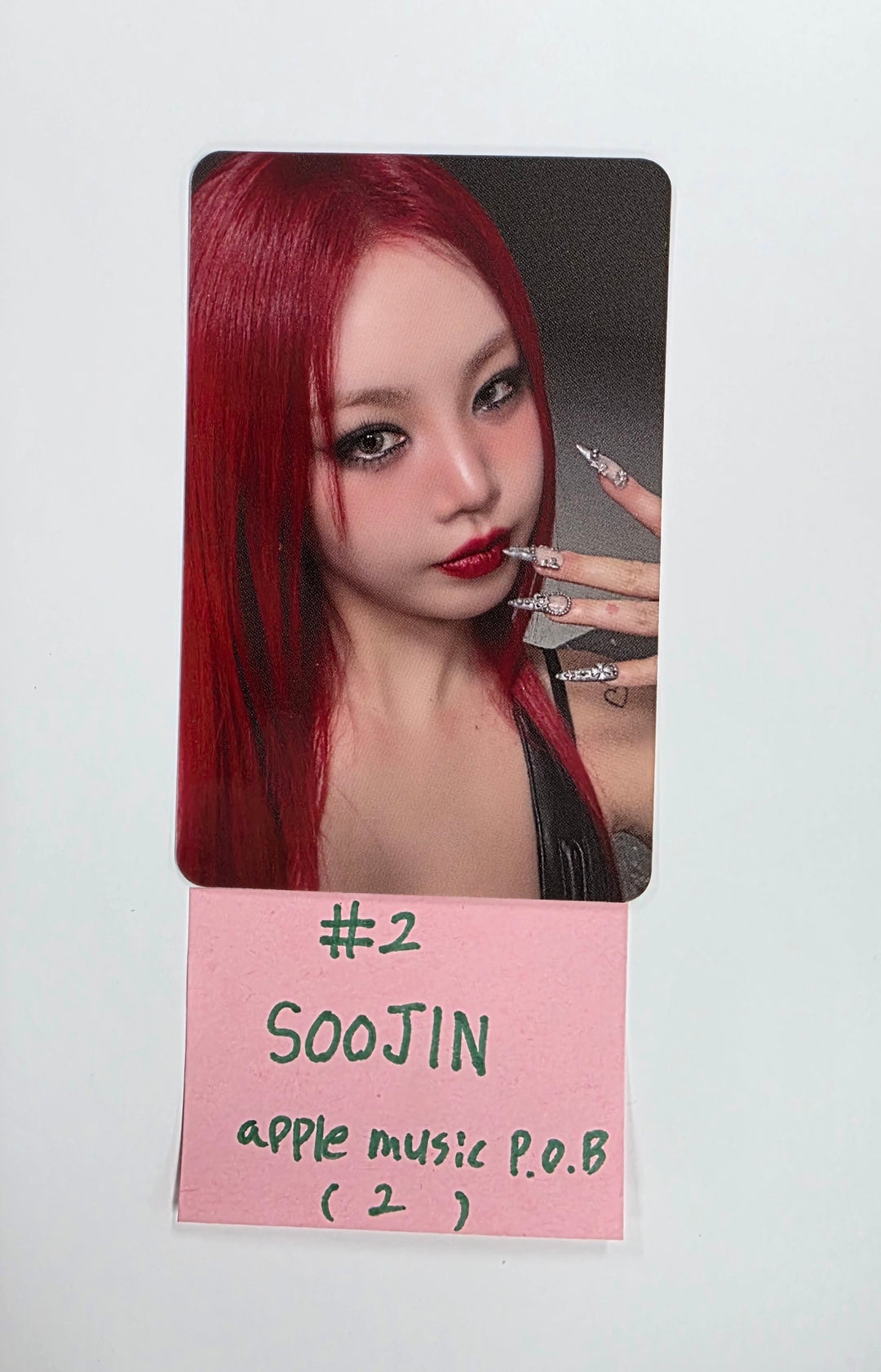 SOOJIN "BADITUDE" -  Apple Music Pre Order Benefit Photocard [25.8.28]