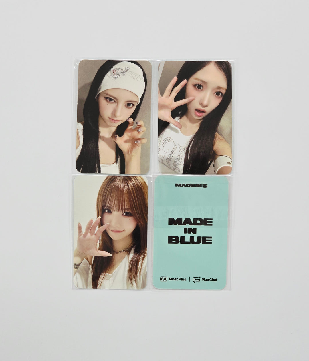 MADEIN S "MADE in BLUE" - M Net PLUS Fansign Event Photocard [25.8.29]