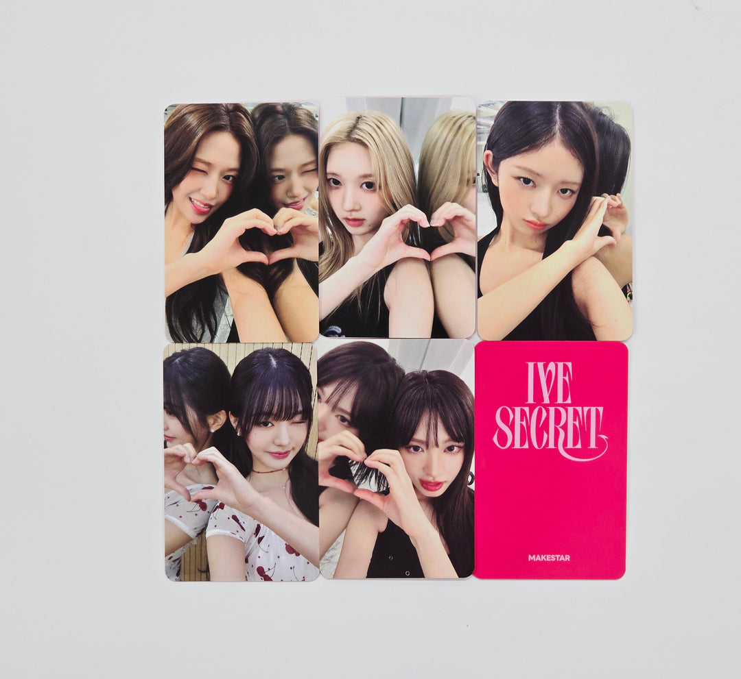 IVE "IVE SECRET" - Makestar Pre Order Benefit Photocard [25.9.1]