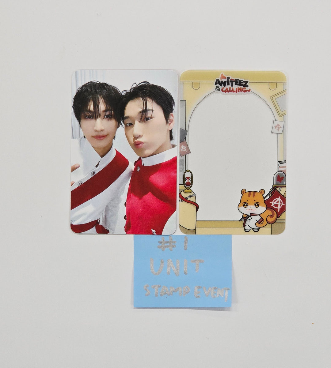 ATEEZ - "ANITEEZ IN THE CALLING" Ateez X Aniteez POP-UP STORE Stamp Event  Photocards [25.9.1]
