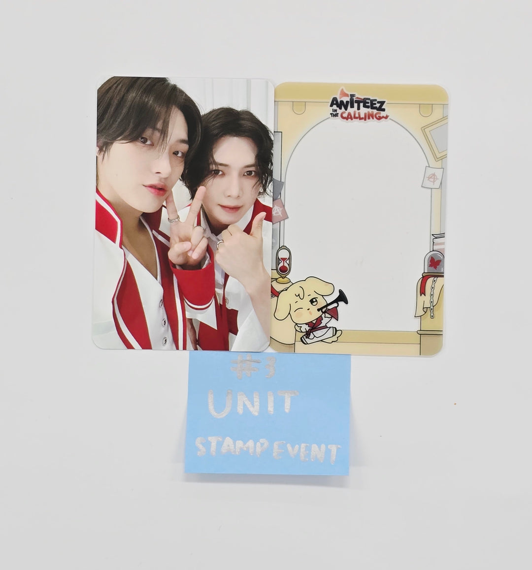 ATEEZ - "ANITEEZ IN THE CALLING" Ateez X Aniteez POP-UP STORE Stamp Event  Photocards [25.9.1]