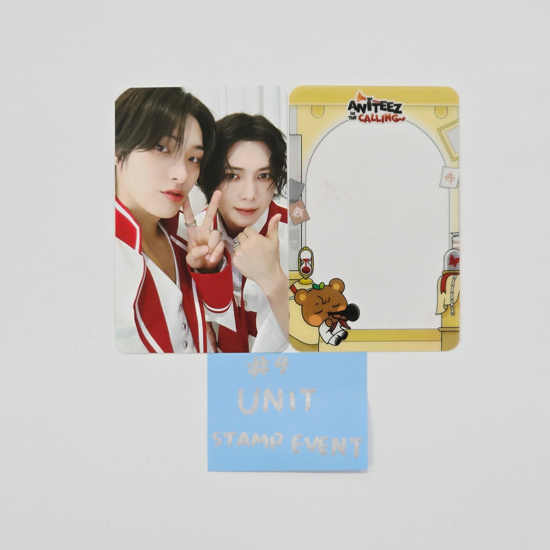 ATEEZ - "ANITEEZ IN THE CALLING" Ateez X Aniteez POP-UP STORE Stamp Event  Photocards [25.9.1]