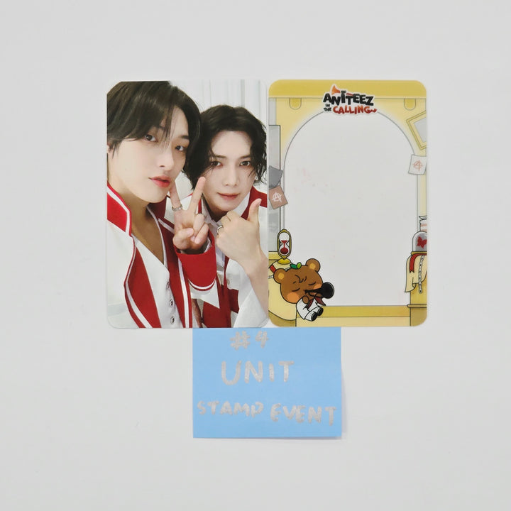 ATEEZ - "ANITEEZ IN THE CALLING" Ateez X Aniteez POP-UP STORE Stamp Event  Photocards [25.9.1]
