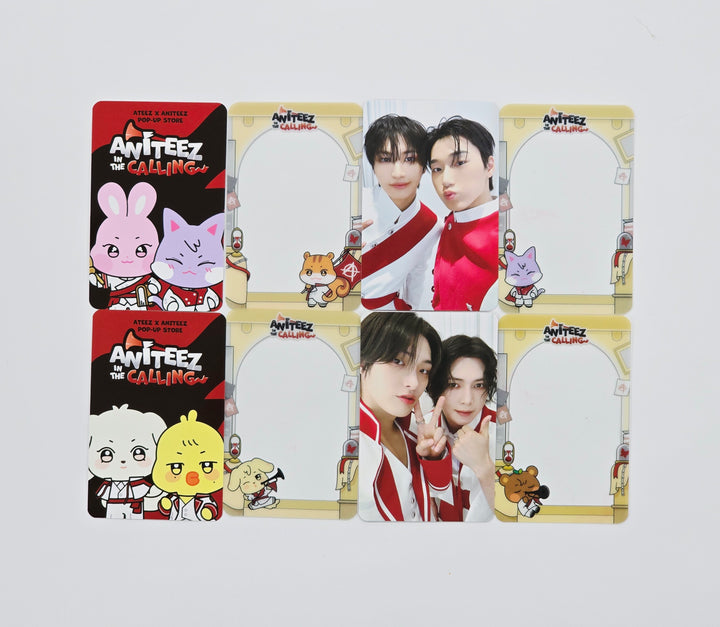 ATEEZ - "ANITEEZ IN THE CALLING" Ateez X Aniteez POP-UP STORE Stamp Event  Photocards [25.9.1]