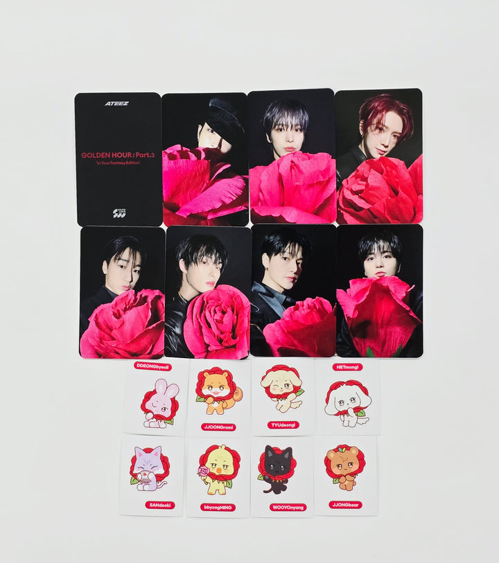 Ateez "GOLDEN HOUR : Part.3" - 'In Your Fantasy Edition’ [Fantasy VER.] (Limited Edition) Photocard Event [25.9.2]