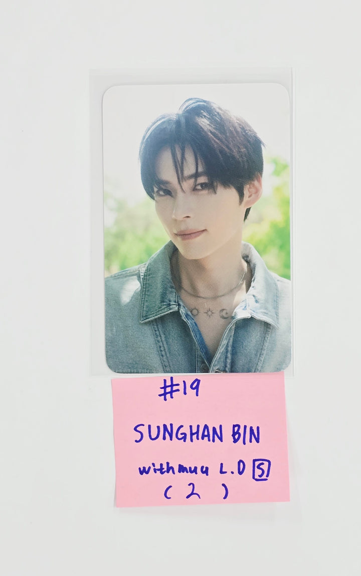ZEROBASEONE THE 1ST FULL ALBUM "NEVER SAY NEVER" - Withmuu Lucky Draw Event Photocard [25.9.2]