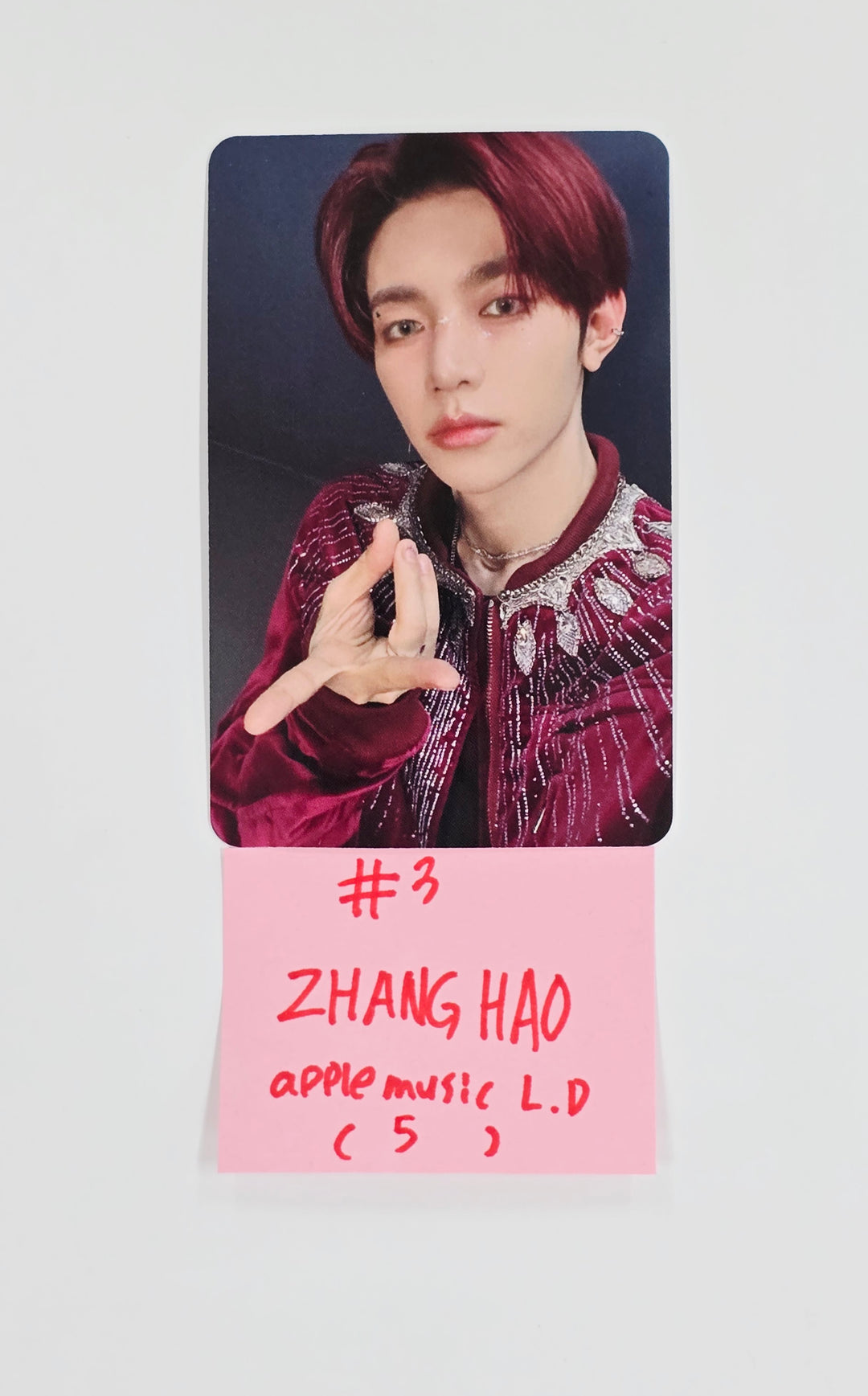 ZEROBASEONE THE 1ST FULL ALBUM "NEVER SAY NEVER" - Apple Music Lucky Draw Event Photocard [25.9.2]