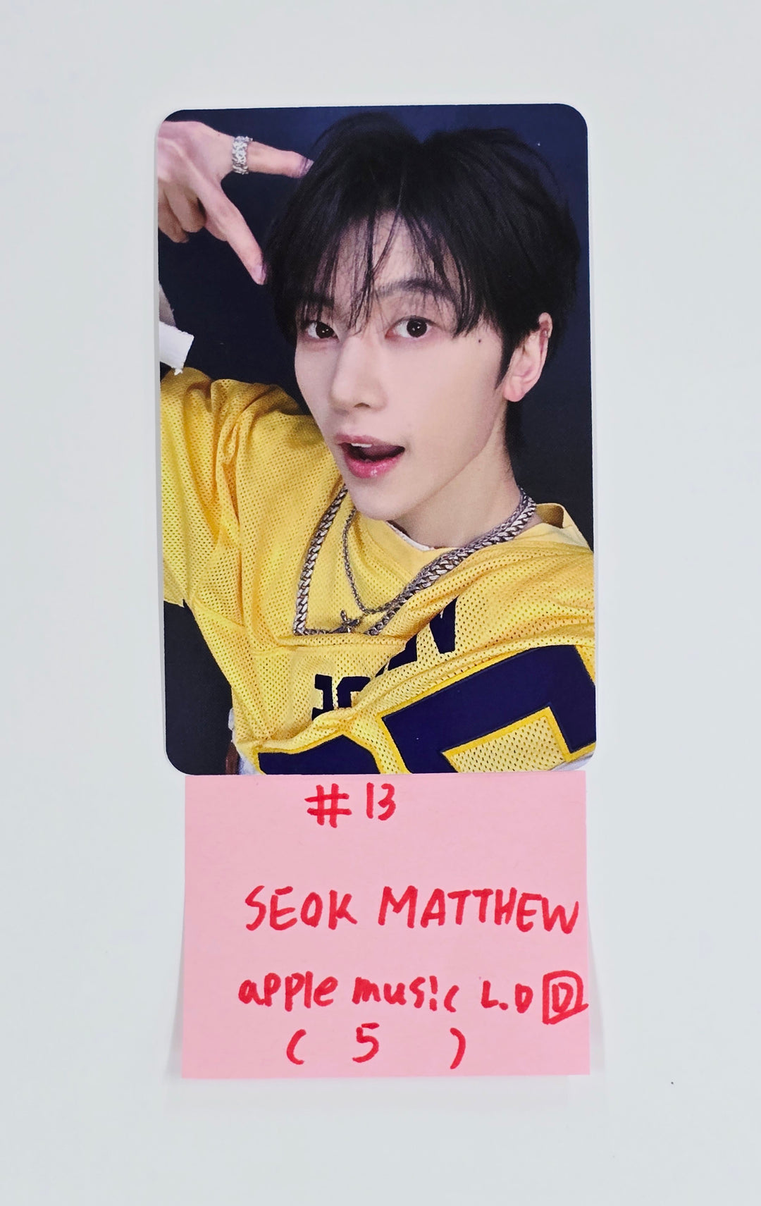ZEROBASEONE THE 1ST FULL ALBUM "NEVER SAY NEVER" - Apple Music Lucky Draw Event Photocard [25.9.2]