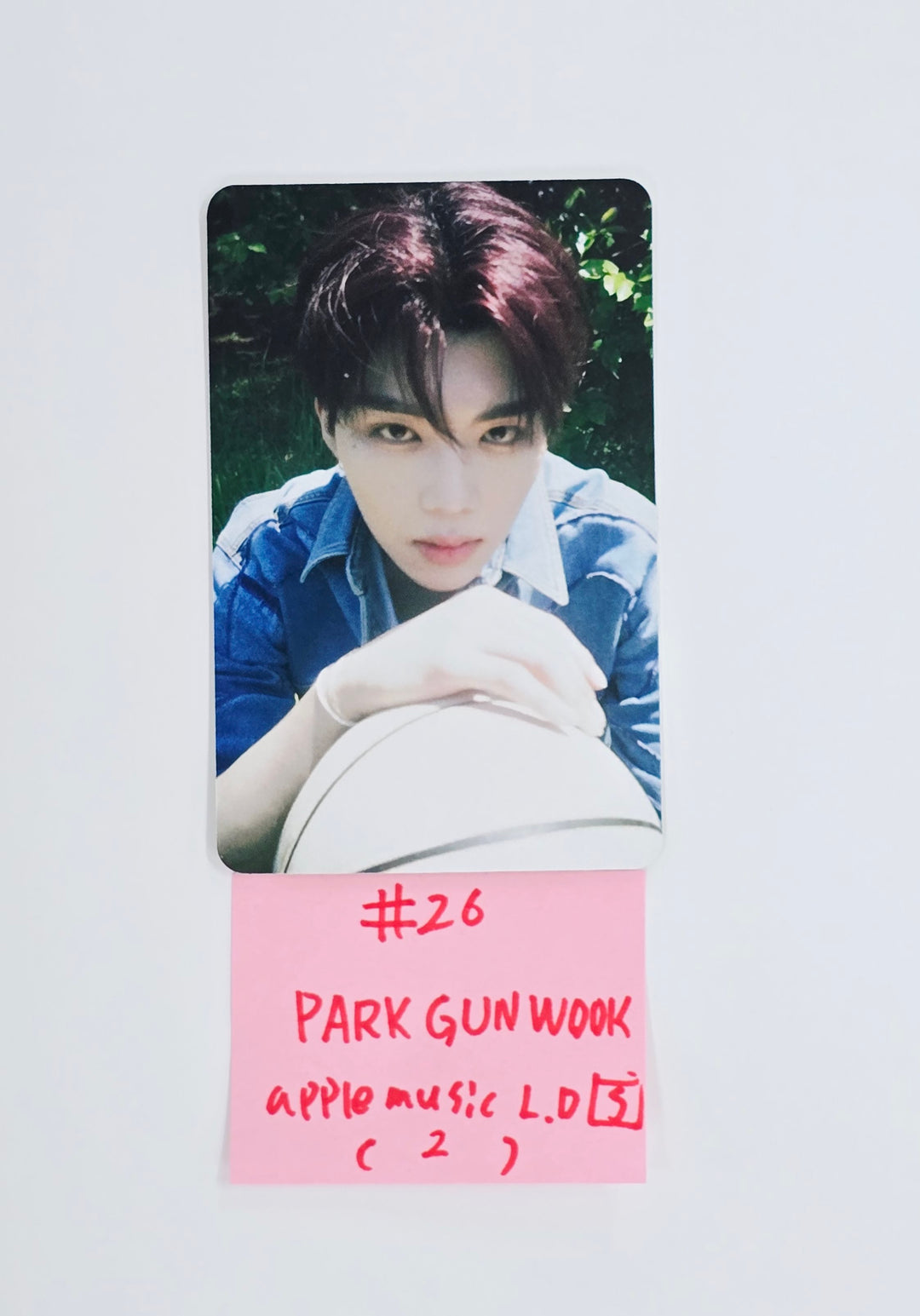 ZEROBASEONE THE 1ST FULL ALBUM "NEVER SAY NEVER" - Apple Music Lucky Draw Event Photocard [25.9.2]