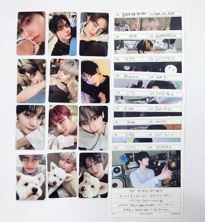 ZEROBASEONE 1st Full "NEVER SAY NEVER" - Official Photocard (DigiPack Ver.) [25.9.2]