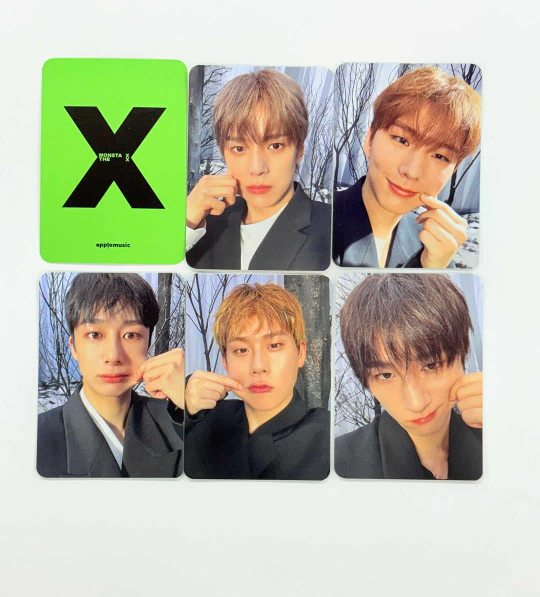 MONSTA X "THE X" - Apple Music Pre-Order Benefit Photocard [25.9.3]