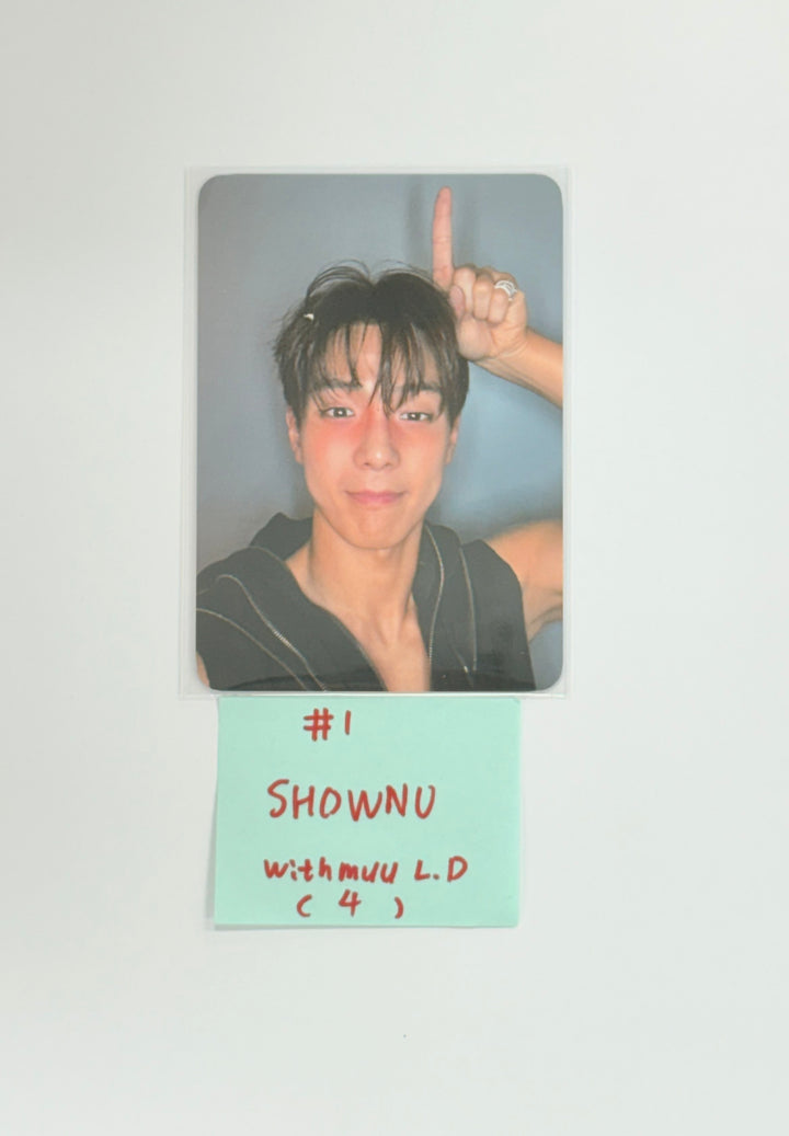 MONSTA X "THE X" - Withmuu Lucky Draw Event Photocard [25.9.3]